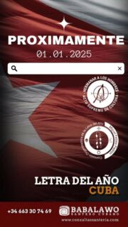 La #Letra del Año #2025 en Cuba trae #esperanza y #cambios profundos, impulsando una #visión de renovación #espiritual para el #futuro próspero. Avanza con fe

#LetraDelAño2025 #Renovación #Espiritualidad #Fe #Ifá #Osha

The Letter of the Year 2025 in #Cuba brings #hope and profound #changes, driving a vision of #spiritual #renewal for a prosperous #future Move forward with #faith

#LetterOfTheYear2025 #Spirituality #ifa #orisa #oricha